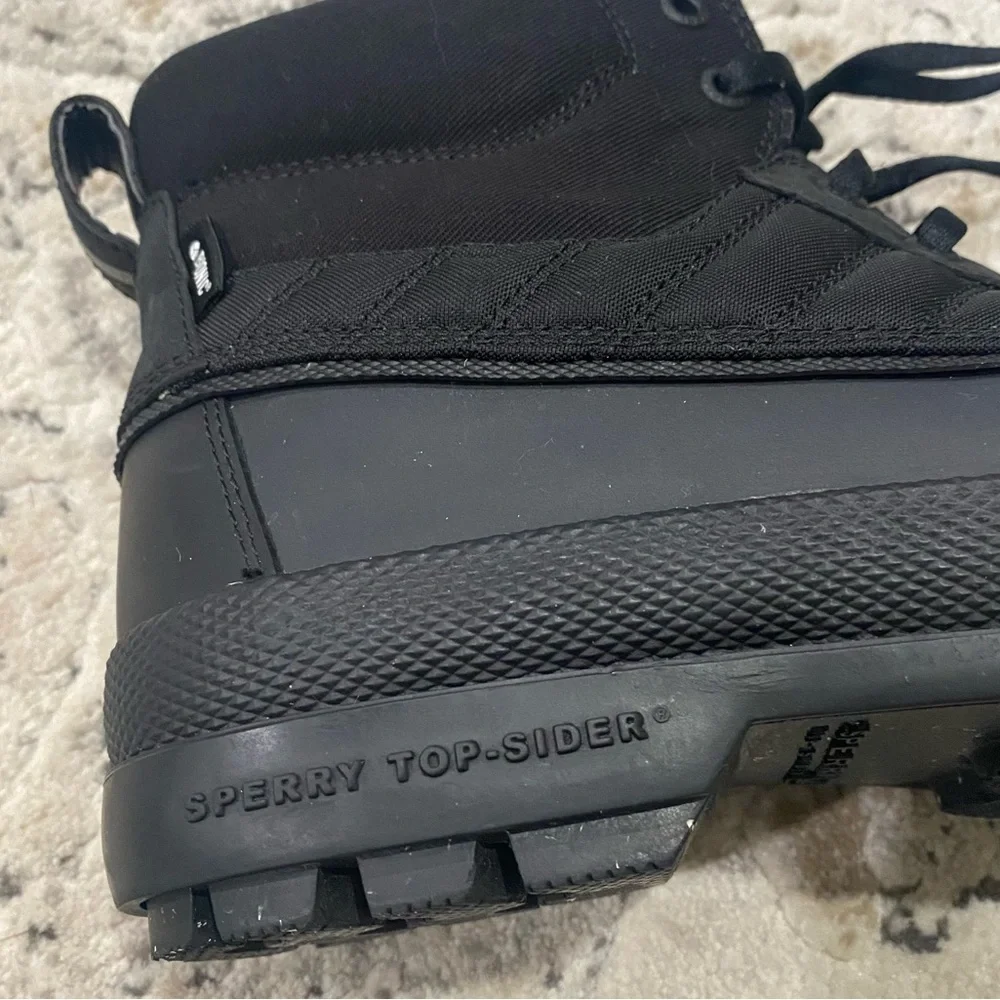 SPERRY | Men’s Cold Bay Duck Boot-Black Bionic Size 8